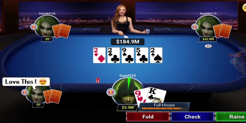 Poker 7ball là trò chơi cực ăn khách